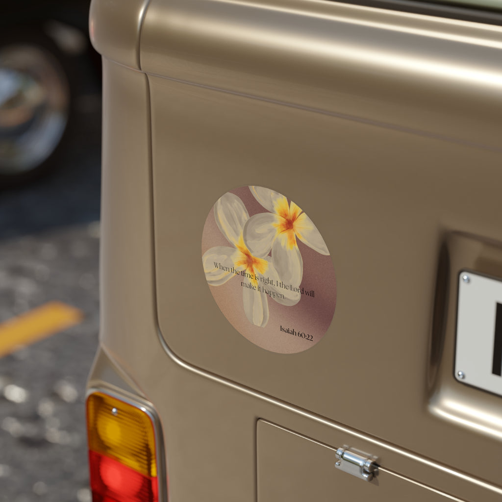 Transparent Outdoor Stickers, Round, 1pcs